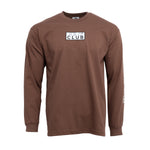 Embroidered Box Logo LS Tee - Mens