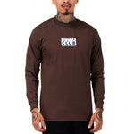 Embroidered Box Logo LS Tee - Mens