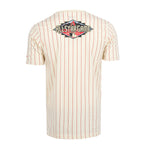 Camiseta de espalda de malla con rayas finas de los Diamondbacks - Hombres