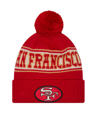 Niners Knit Retro Pom Beanie