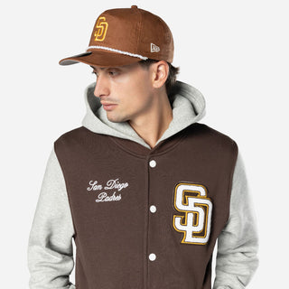 Padres Snap Front Fleece Jacket - Mens