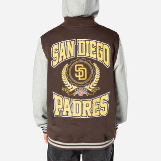 Padres Snap Front Fleece Jacket - Mens