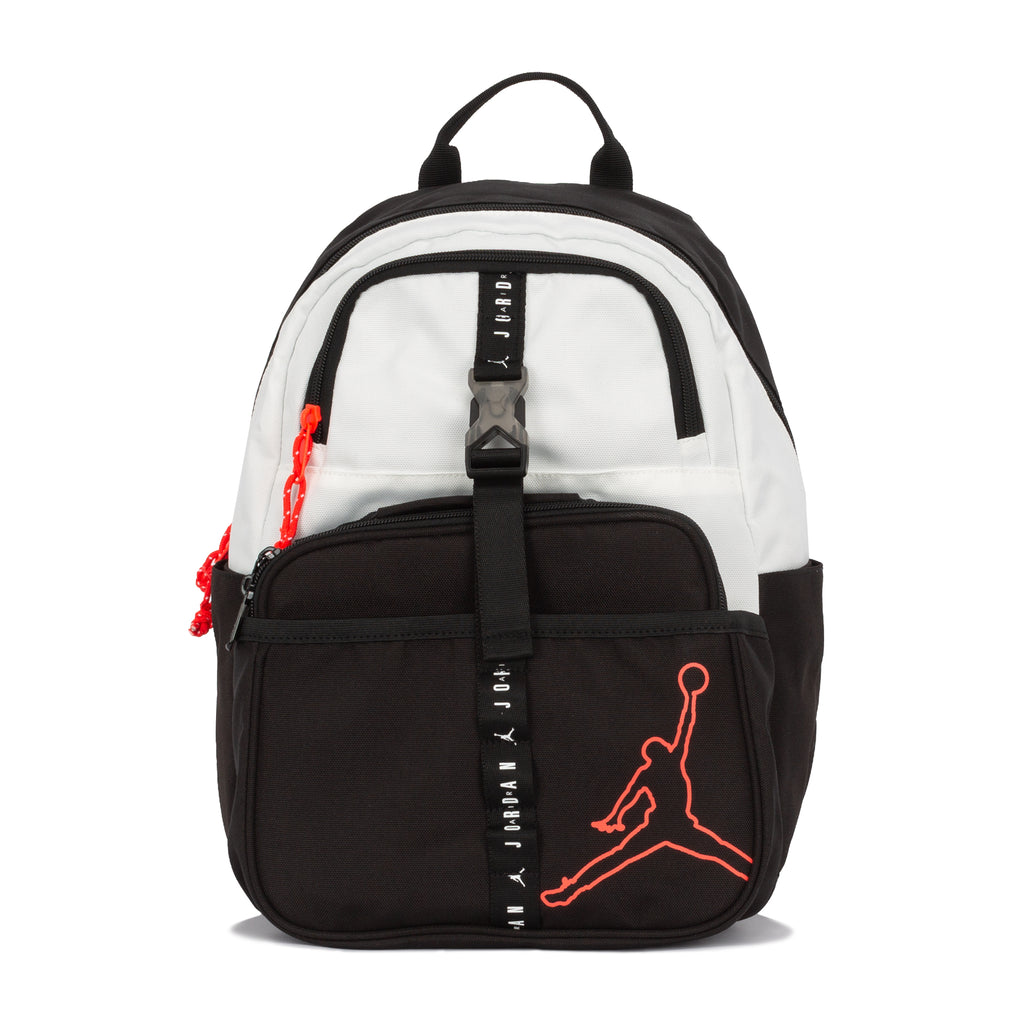 Jordan Youth Air Lunch Backpack, White/Black