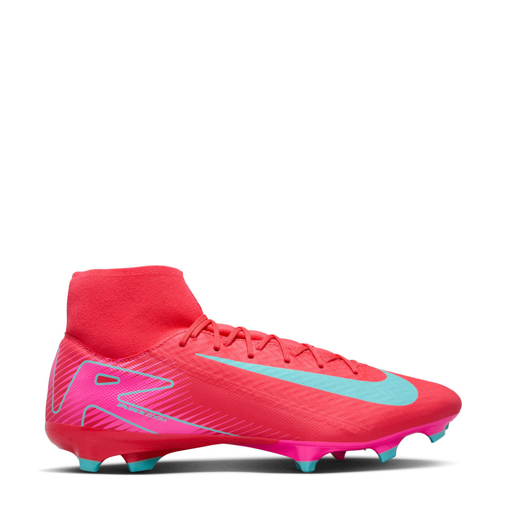 Nike Mercurial Superfly 10 Academy FG/MG | Men's | Ember Glow/Aurora Green 