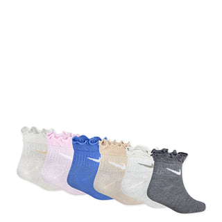 6 Pack XXS Ruffle Ankle Sock