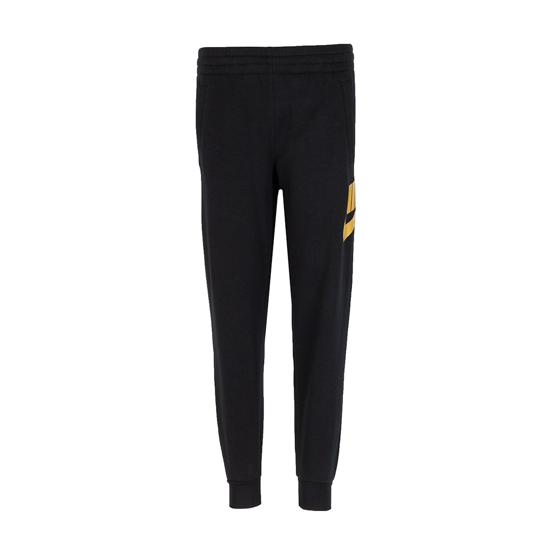 Nike Club Fleece Jogger | Kids | Black/Metallic Gold | ShopWSS
