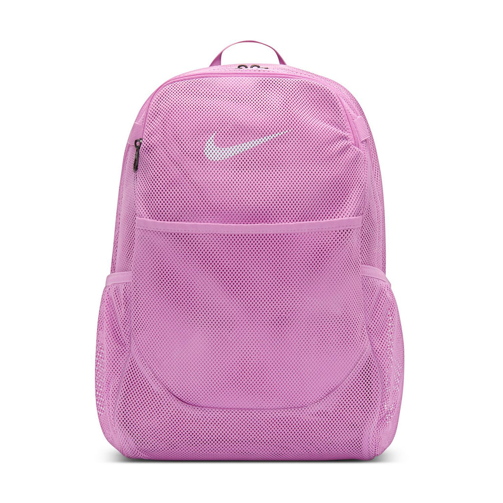 Nike Brasilia Mesh Backpack, Light Magenta
