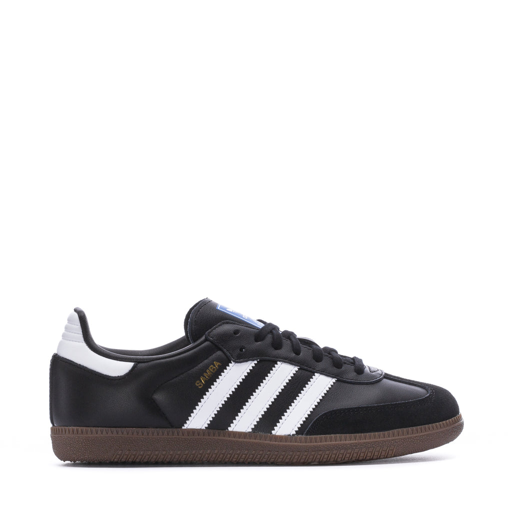 adidas Kids' Grade School Samba OG Shoes, Size 5.5, Black/White