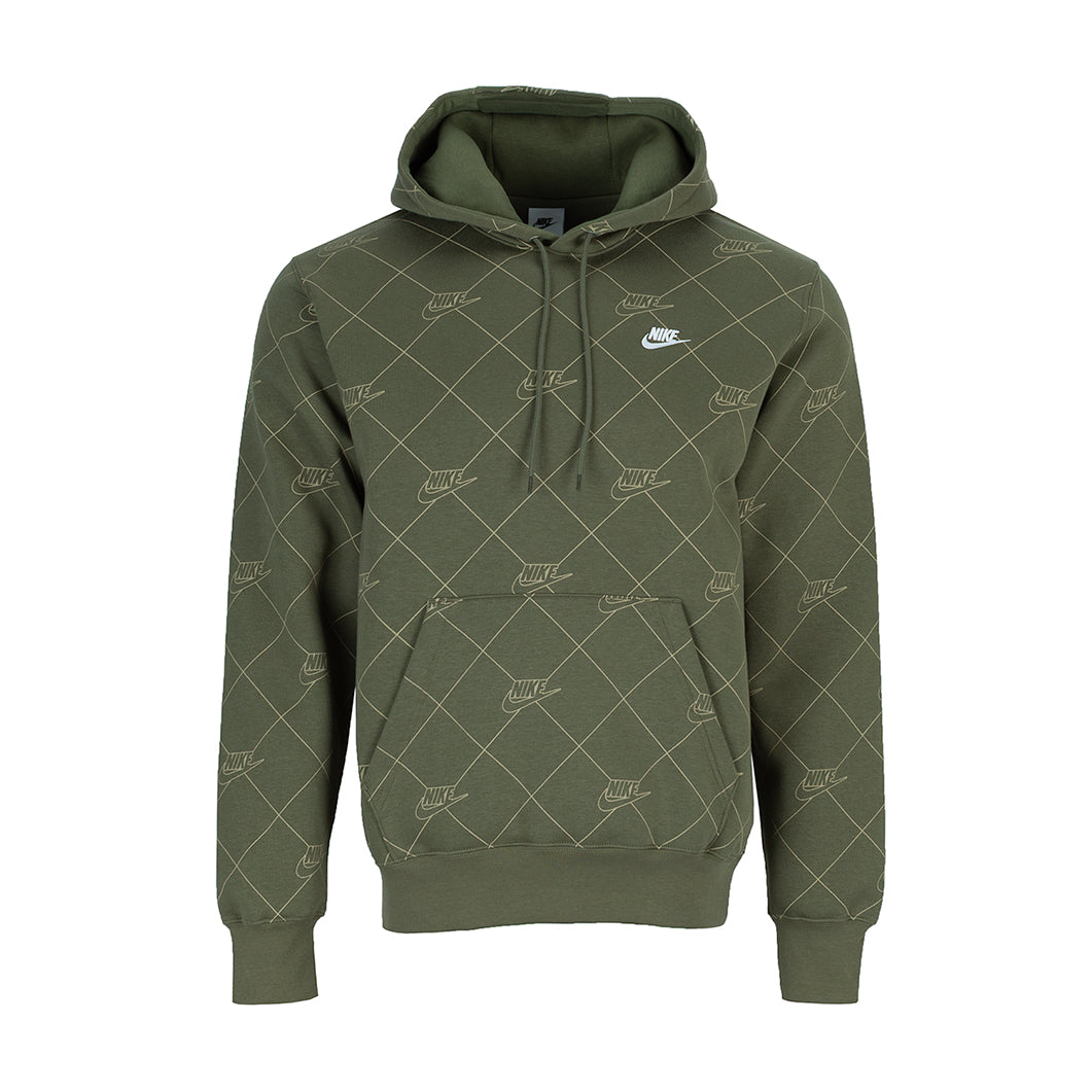 nike aop club pullover hoodie