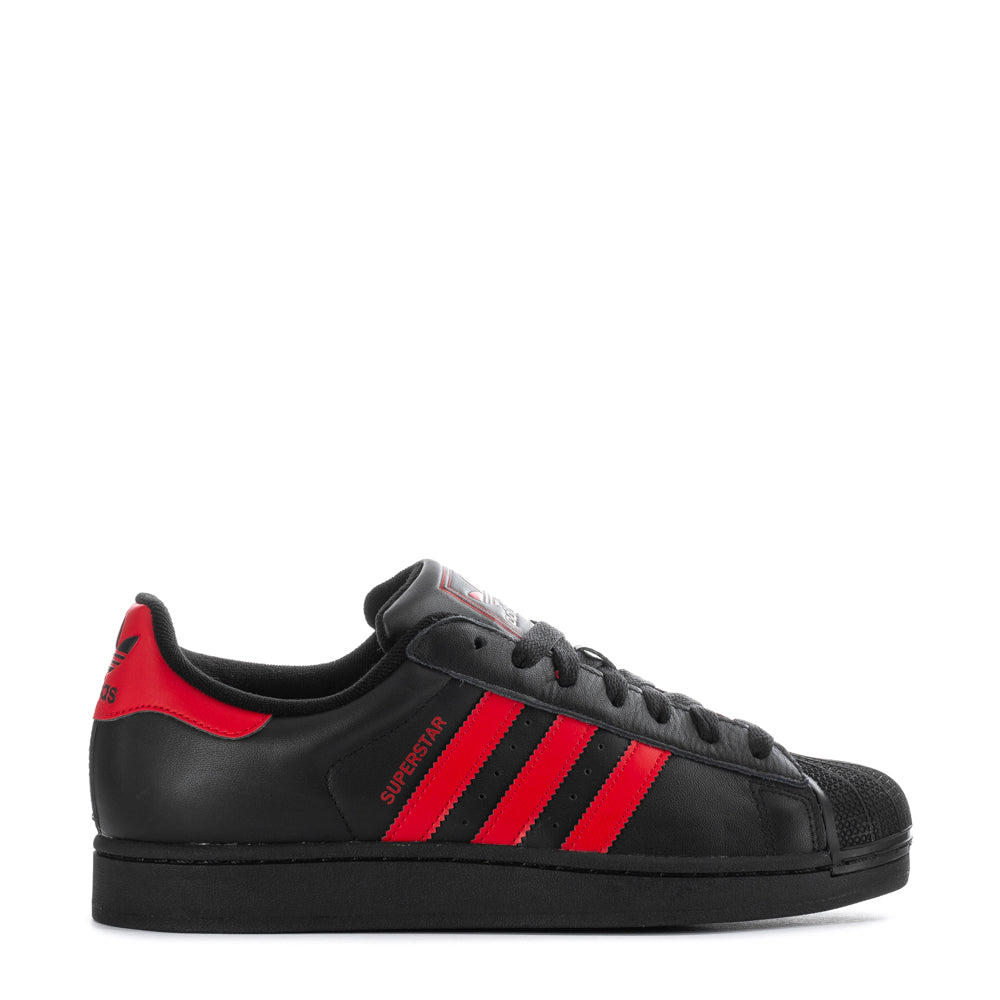Adidas Superstar II | Men's | Black/Better Scarlet/Black