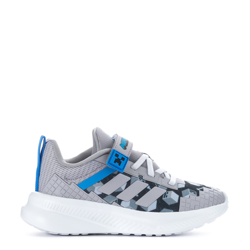 adidas Minecraft Fortarun 4.0 Shoes Children Grey 2