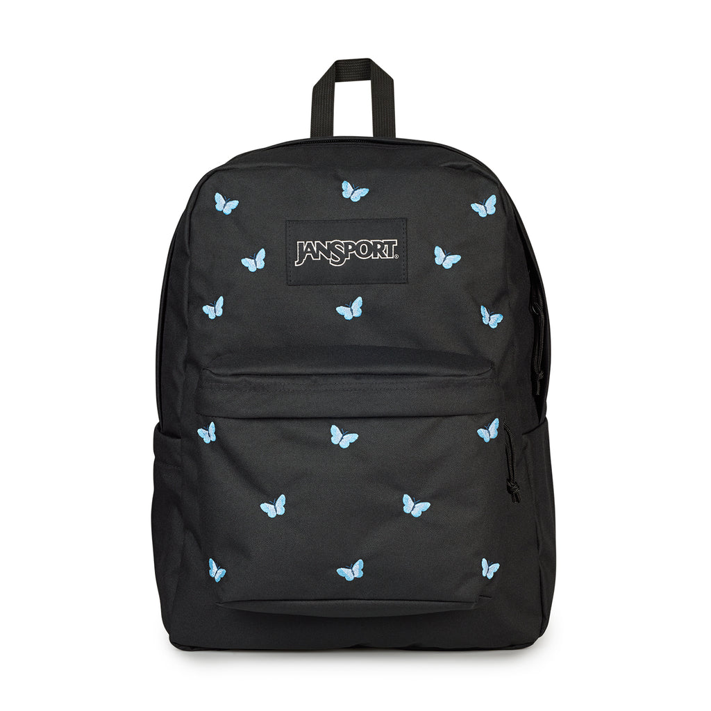 black jansport backpack with gold zipper SuperBreak Plus JanSport Right Pack Black Backpack brings a classic school style with fresh functionality for every day on the go JanSport Superbreak Plus - Tiny