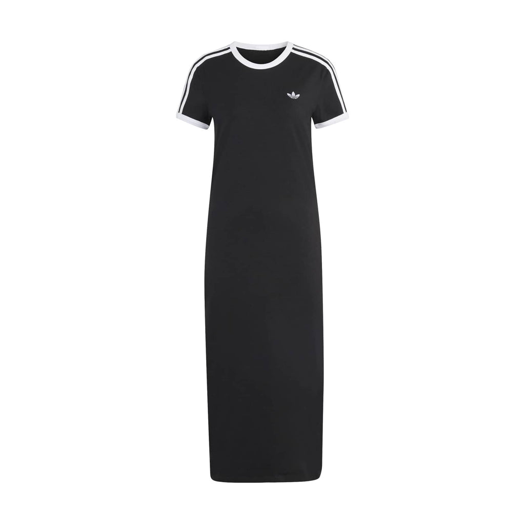 adidas Originals Women's 3 STRIPES Slim Dress, XL, Black/White