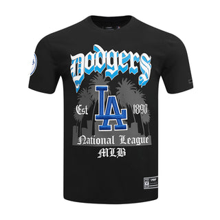Los Angeles Dodgers Old English Tee -Mens