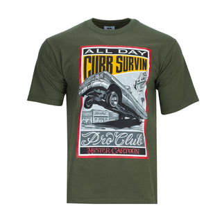 Mister Cartoon Curb Surbin Tee -Mens