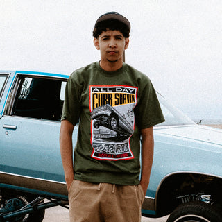 Mister Cartoon Curb Surbin Tee -Mens