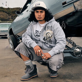 Mister Cartoon Clockwork FZ Hoodie-Mens