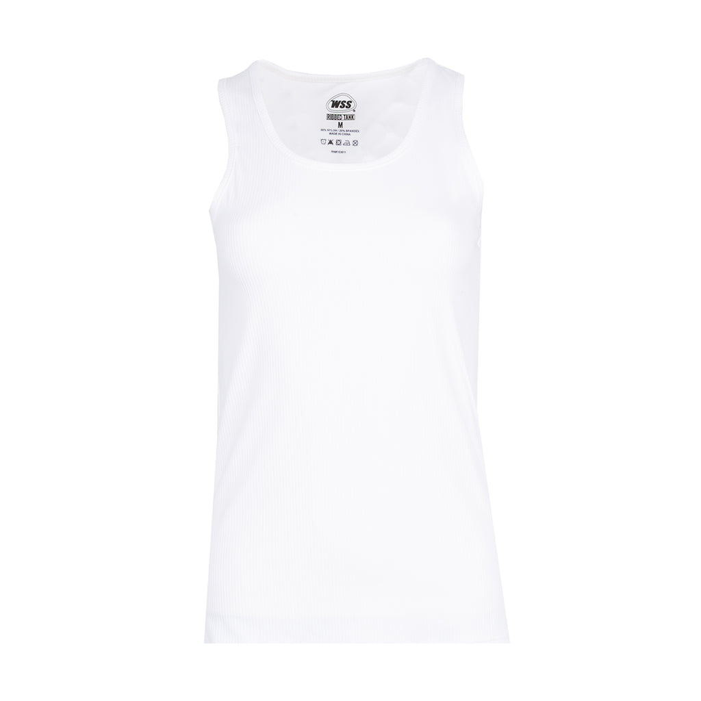 Wss Athletic Power Ribbed Tank | Women's | White