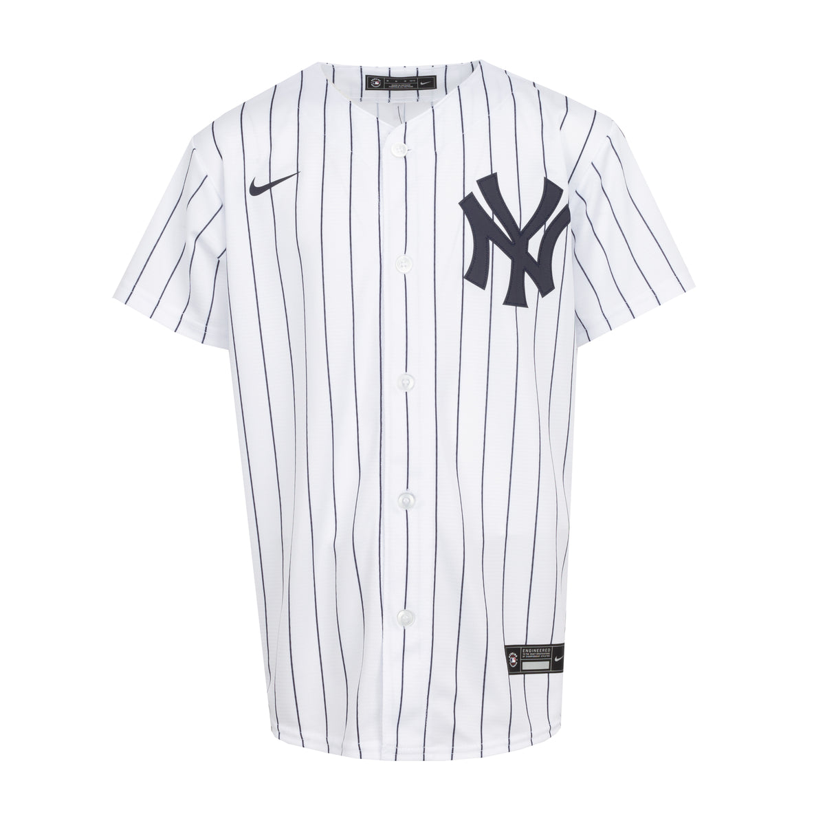 yankees button down jersey