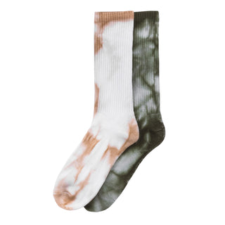 2 Pack Large Tie Dye Crew
