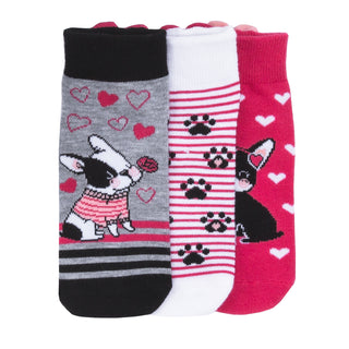 3 Pack Medium Ankle Tab No Show