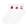 3 Pack Medium Embroidered Quarter