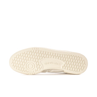 Women's vintage sneaker outsole, textured off-white rubber with Reebok branding