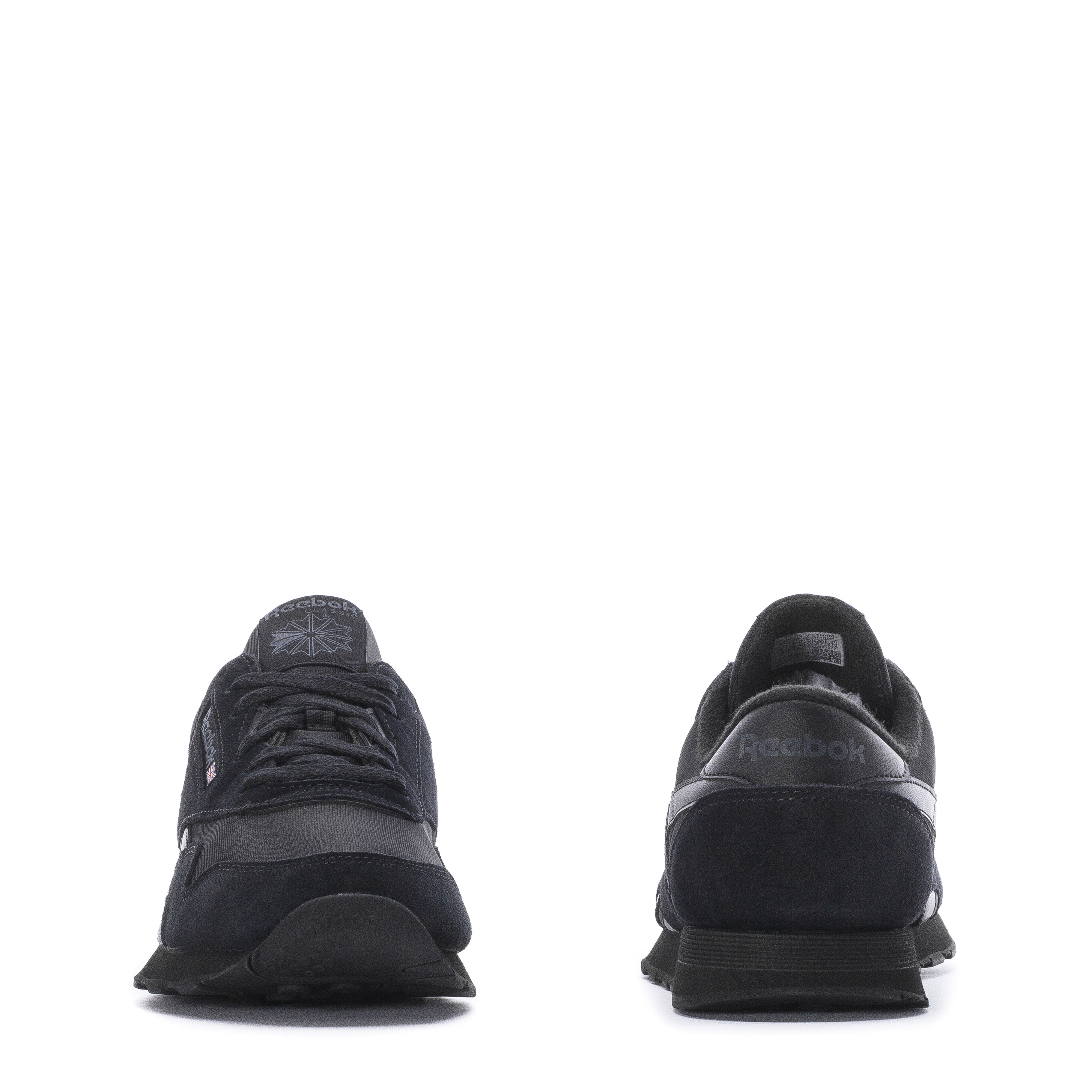 Reebok Men s Classic Nylon Shoes in Black Size 8