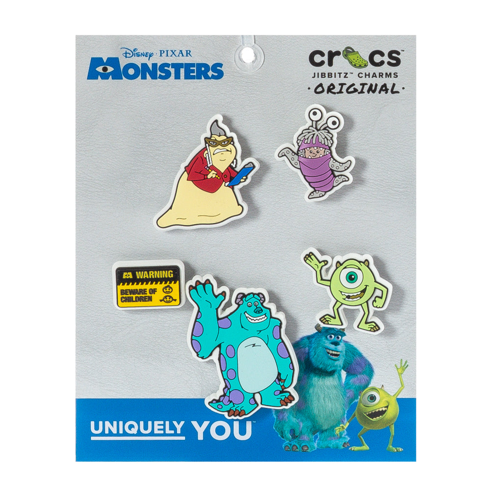monsters inc croc charms Monsters Inc 5 Pack Jibbitz