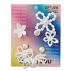 White Pearl Beaded 5 Pack Jibbitz