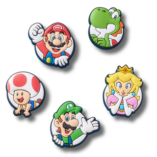 Super Mario Core 5 Pack Jibbitz