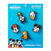 Mickey and Friends Elevated Metal 5 Pack Jibbitz