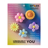 Puffy Flowers 5 Pack Jibbitz