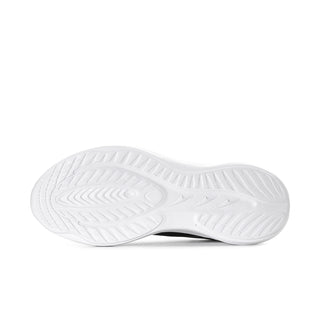 White Reebok Dash Pro outsole tread with textured rubber bottom
