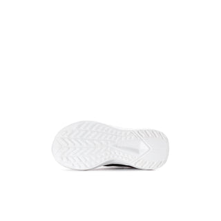 Toddler sneaker outsole with textured grip tread in white