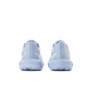 Women's ASICS running shoes, light blue heel with molded cushioning