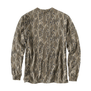 Loose Fit LS Camo Print Tee -Mens