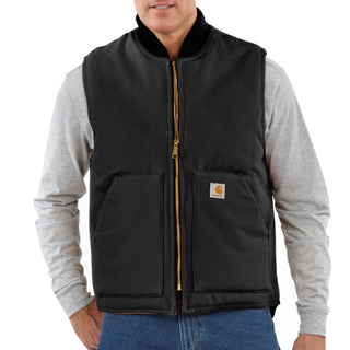 Insulated Vest w/ Rib Collar -Mens