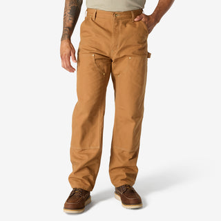Loose Straight Firm Duck Dbl Front Dungaree -Mens