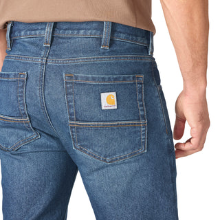 Loose Straight Rugged Flex Denim -Mens