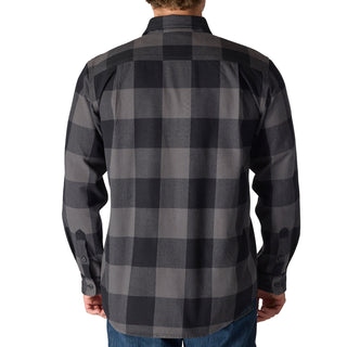 HW Loose Plaid Flannel -Mens