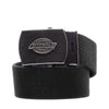 Logo Buckle Cotton Web Belt