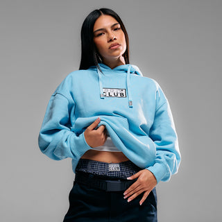Embroidered Box Logo Hoody - Mens