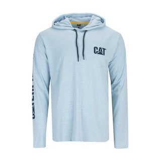 UPF Hooded Banner Long Sleeve Tee - Mens