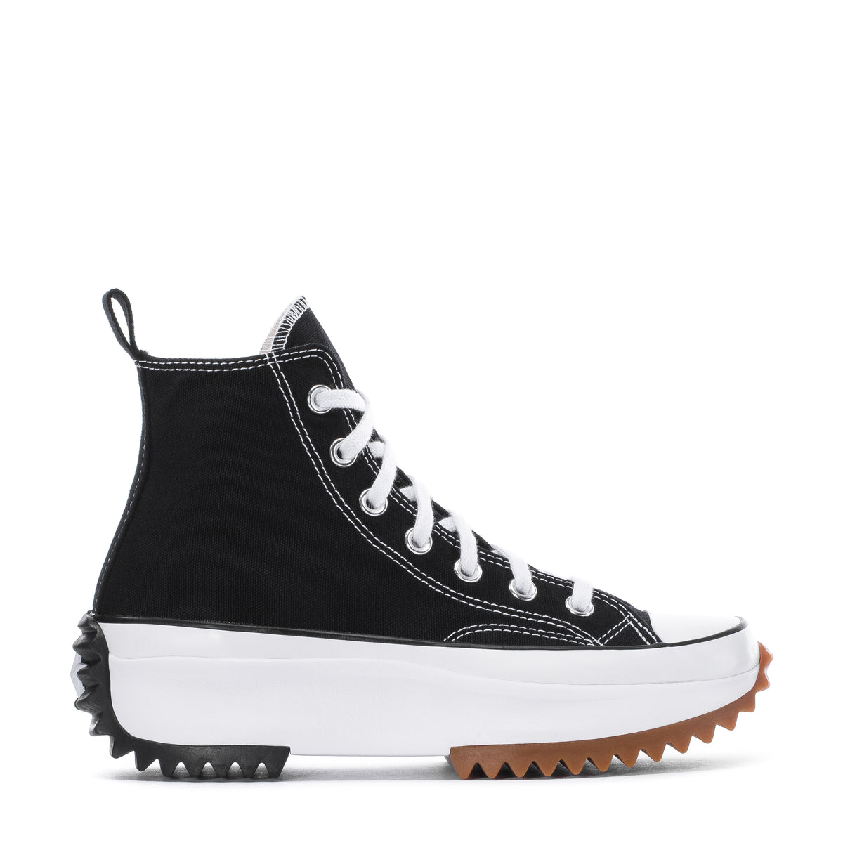Converse Men 8 Woman 9.5 Run Star Hike High Top Black Lug Sole Tennis Shoes EUC shoes CONVERSE - Run Star Hike - A04292C - Metalshop.us main image 4