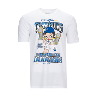 Dodgers WS x Betty x Bella Crew Neck Tee - Womens