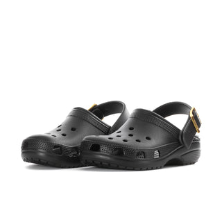 Classic Metallic Buckle Clog - Womens
