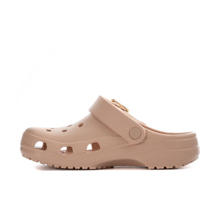 Classic Metallic Buckle Clog - Womens