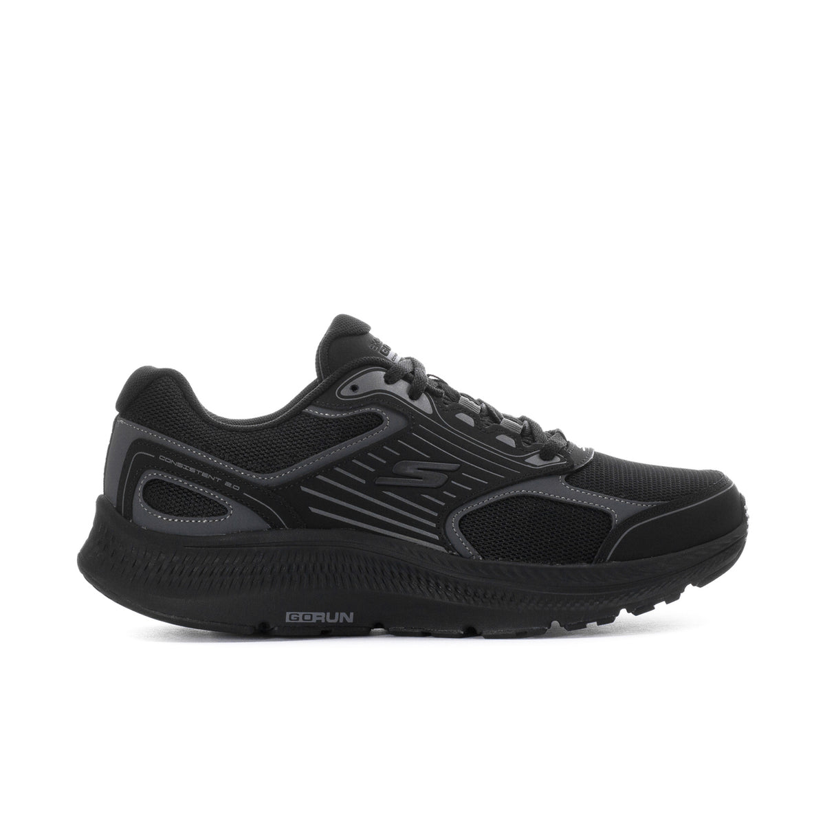 Skechers Gorun 11 Men\'s Lace-up Running Athletic Shoes in Black Skechers Men main image 2