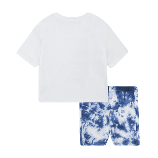 Cloud Dye Bike Short Sets - Toddler